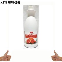 식자재 도매) 자몽농축에이드(데이웰 1.12Kg) 1개, 상세페이지 참조, 상세페이지 참조, 상세페이지 참조