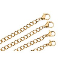 목걸이 연장줄 20 개 익스텐더 316L 스테인레스 스틸 팔찌 체인 남성 여성 보석 제작 길이 2 