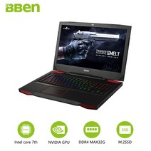 17.3 와이파이 노트북 IPS 1920x1080P i7-7700HD CPU GTX1060 6GB GDDR5 16GB DDR4 RAM 256GB SSD 2TB HDD, 홈 win10 활성화