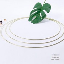 골드 드림캐쳐 메탈링 40cm 45cm 50cm 마크라메 재료