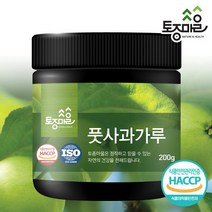 토종마을 [토종마을] HACCP인증 국산 풋사과가루 200g, 선택완료, 단품없음