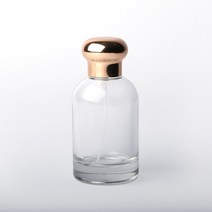 새로핸즈 클램프 타입 유리 향수공병 크라운 골드캡 50ml, 단품