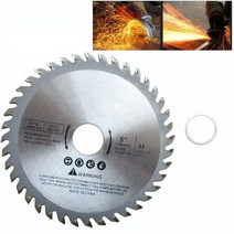 체인 금속 Alloy Saw Blade 40 Teeth Circular Disc Cutting Bore Carbide Woodworking Grinder Tool Diame, [01] 1