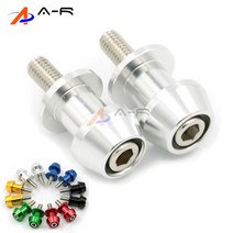 8MM CNC 스윙 암 스풀 슬라이더 스탠드 나사 보빈 M8 볼트 스즈키 하야부사 GSX1300R GSX 1999 - 2009 2011, 06 Black