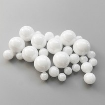 세라믹 베어링 볼 ZrO2 지르코니아 산화지르코늄 G10 직경 1.5/1.588 /2 /2.381 /2.5/2.778/3/ 3.175/3.5m/3.969/4 - 30mm, [28] 12mm 2개