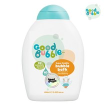 굿버블 영국 버블배스 버블클랜저 거품 입욕제 딸기 베리향 400ml 영유아가능 저자극 비건인증 친환경 자연유래 수분유지 클라우드베리, 1개