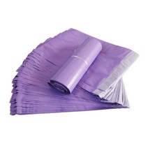 택배 비닐 종이 상자 박스 팩 보라색 포장 가방 봉투 용품 패키지 플라스틱 자체 접착 우편물 폴리 50 개, [03] 25x35cm