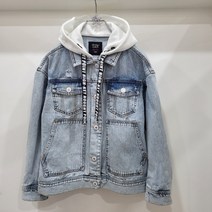 더데이걸 캥거로 포켓 박시 데님자켓
