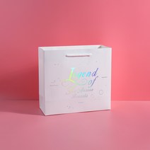 선물파우치 북 오로라 무드 토트 종이봉투 단아한 심플 스윗 생일선물 포장 주문제작 프린트 1895172374, T4(210*200*90mm)