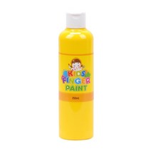 키즈맘아트 키즈 핑거페인트250ml 낱색, 갈색