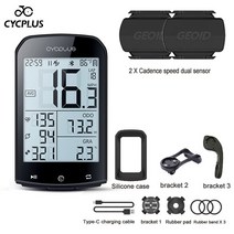 속도계 자동차 자전거 가민속도계 자전거용품 CYCPLUS-케이던스 센서 GPS 자전거 컴퓨터 M1 사이클링 속도, 05 package 05