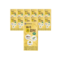 연세두유 16곡 꿀선식 두유 190ml 72개