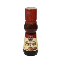UL쿱 + CJ백설 진한참기름80ml 백설 참기름 들기름 기름 식용유_S/N:12+721154 ; 백설 참기름 들기름 기름 식용유 CJN2211