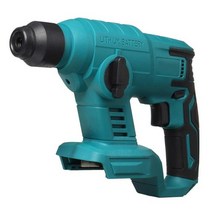 파괴함마 파괴해머 햄머 드릴 무선 전동 앙카 뿌레카 쁘레카 철재 콘크리트 충전 충전식 전기 충격 전기 없이 배터리 케이스 공구 18v makita 배터리, 협력사, 푸른