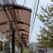 캐노픽스 1000 X 1100 조립식창고 견적 소형창고 이동식주택 서산 농막 창고 전동어닝, 투명렉산 검정브라켓 검정 바