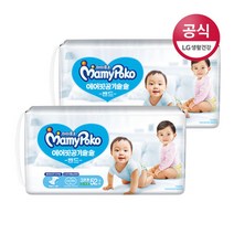 마미포코기저귀 에어핏밴드 중형52P(공용)x2팩, 단품