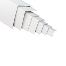 PVC 도배 코너ㄱ자몰딩 3사이즈(10x10 15x15 20x20mm) 2.4M _몰딩 마루몰딩 바닥타일 타일마감 마감재 꼼꼼이 코너비드 ㄱ자, 15x15mm