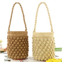 왕골가방 손뜨개가방 가방 피크닉가방