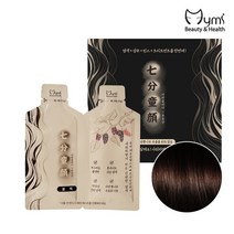 마이미 미라클바디 7분동안 염색제 [ 6개월 or 12개월 ] 한방 순한저자극 염색력최강 염색약 흰머리 간편셀프 새치염색 뿌리염색 새치커버 샴푸형 염모제 염색제 특허성분 특허공법, 다크브라운