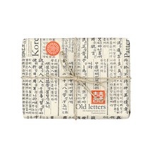 [인디케이] 훈민정음[福] 베이지 포장지 2장