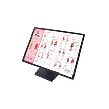 디지털메뉴판 쇼핑몰 카페LED 탁상용 사이니지 모니터, 블랙 세로 스크린 30x40(화면 27x37)