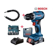 보쉬충전해머드릴GSB18v-21세트 악세사리100P+플렉시블드라이버아답타29mm, 1세트