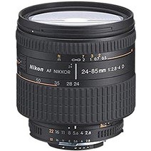 렌즈 Nikon AF FX NIKKOR 24-85mm f/2.8-4D IF 줌 DSLR 카메라용 자동 초점 포함