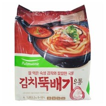 풀무원 김치우동 1 053g, 아이스박스 포장