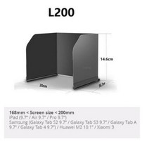 DJI 매빅 프로/2/에어/스파크/팬텀 3 4/인스파이어 드론 부품용 원격 제어 모니터 선 셰이드 후드 스마트 폰 태블릿 선 후드, L200