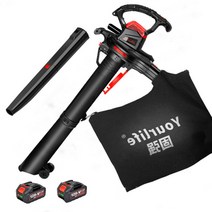 40V 무선 충전 송풍기 에어 블로워 제설기 낙엽흡입기 눈치우는기계 가정용 공업용, 송풍/흡입개