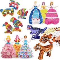 컬러룬 볼 클레이 폼 꾸미기 입체 풍선 모음, 1, 06_3D물고기만들기 엔젤피쉬