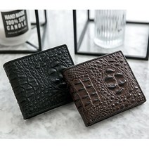 폴 악어무늬 반지갑 - 소가죽 옴니아