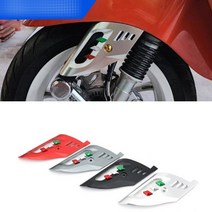 베스파 스프린트125 프리마베라125 프론트 쇼바 서스펜션 포크 트림 커버, 블랙