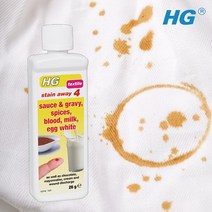 한스전자 HG 얼룩제거제 No.4 피얼룩제거 김치국물 커피얼룩 지우는법 흰옷 얼룩제거 핏자국지우기, 스테인 어웨이 No.7