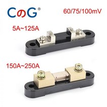 5a 15a 20a 30a 50a 75a 100a 150a 200a FL-21 75mv 60mv 100mv 제조자 수출 대만 DC 전류 션트 저항기, 0.5 Class