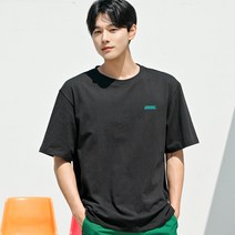 헤링본 남자 남여공용 티셔츠 여름 스포츠 상의 반팔 데일리 운동복 루즈핏 캐주얼 TF109M