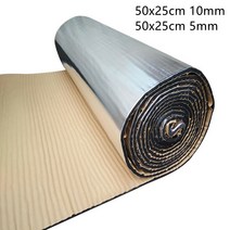50x25cm 105mm 자동차 방음 데드닝 매트 방화벽 절연 오디오 소음 절연체 패드 고잡음 감소 amp 단열재, 50x25cm 10mm, 협력사