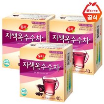 동서 자색옥수수차 40T x 3개, 단품, 단품