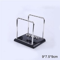 진자운동 키네틱아트 인테리어모빌 스탠딩모빌 뉴턴 크래들 균형 강철 공 학교 교육 물리 과학 진자 책상 장난감 홈 데코, 1.01