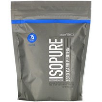 Isopure 이소퓨어 제로 카브 프로틴 단백질 가루 파우더 크리미 바닐라 Zero Carb Protein Powder 454g