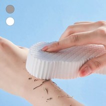 홈해피 저자극 안아픈 부드러운 때밀이 스펀지 때타올 때밀기 _ 93289EA, 02때밀이스펀지화이트, 본상품선택