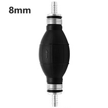 자동차 연료공급 부품 범용 연료 펌프 고무 수동 액체 오일 이송 8mm/10mm 휘발유 디젤 핸드 블랙 프라이, 01 8MM