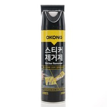 오공 스티커제거제 250ml 테이프 유성얼룩 껌 타르 - 78539EA, 본상품선택