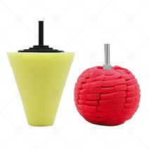 우레탄 압축 고탄성 마블 스펀지 드릴 버핑 스폰지 패드 연마 콘 스폰지 볼 버니싱 키트 자동차 바퀴 허브 케어 금속 플라스틱 유리, 협력사, 10