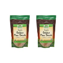 나우푸드 골든 플랙 씨드, 454g, 2개
