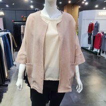 막스카라 노 버튼 자켓(M22QWJ396)