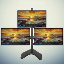 삼성 엘지 트리플 3개 3대 주식용 27인치 24인치 22인치 모니터암거치대