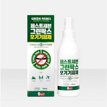 페스트7 그린팍스 모기 기피제, 100ml, 10개