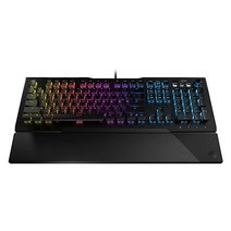 ROCCAT 불칸 121 메카니컬 PC 택타일 게이밍 키보드 티탄 스위치 키당 AIMO RGB 백라이트 조명 양극 산화 처리 알루미늄 상판 및 분리형 손바닥손목 받침대 블랙, Keyboard, Brown Switches