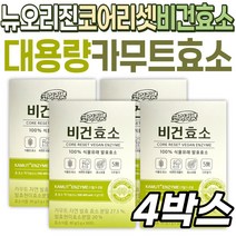 유산균 카무트 뉴오리진 코어리셋 비건 발효효소 관리 식물성 원료 프리미엄 효소 매실 양배추 브로콜리 포스트바이오틱스 중장년 여성 남성 케어 관리 개선 건강 선물 추천 30대 40대